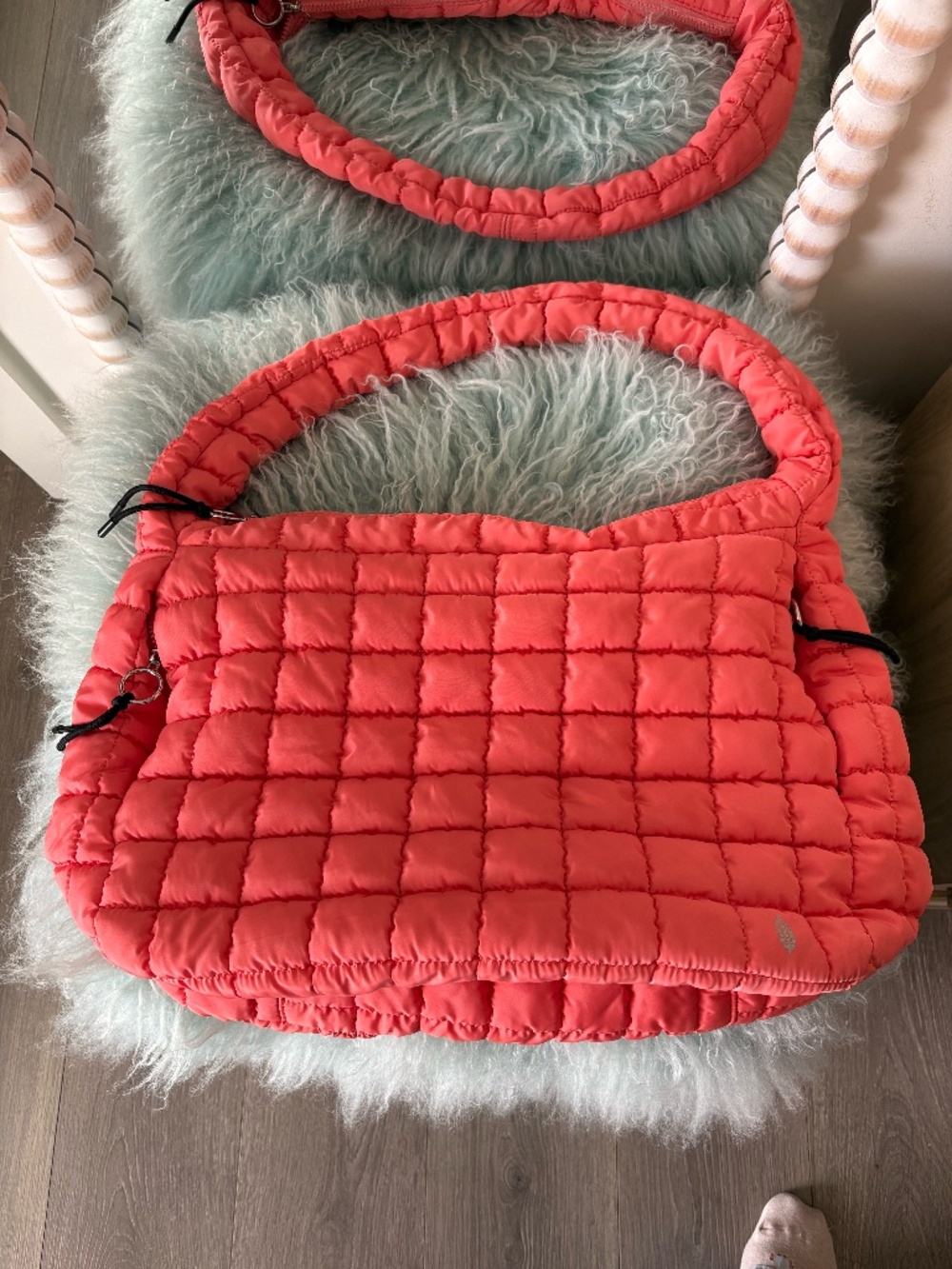 Free People Quilted Carryall Bag